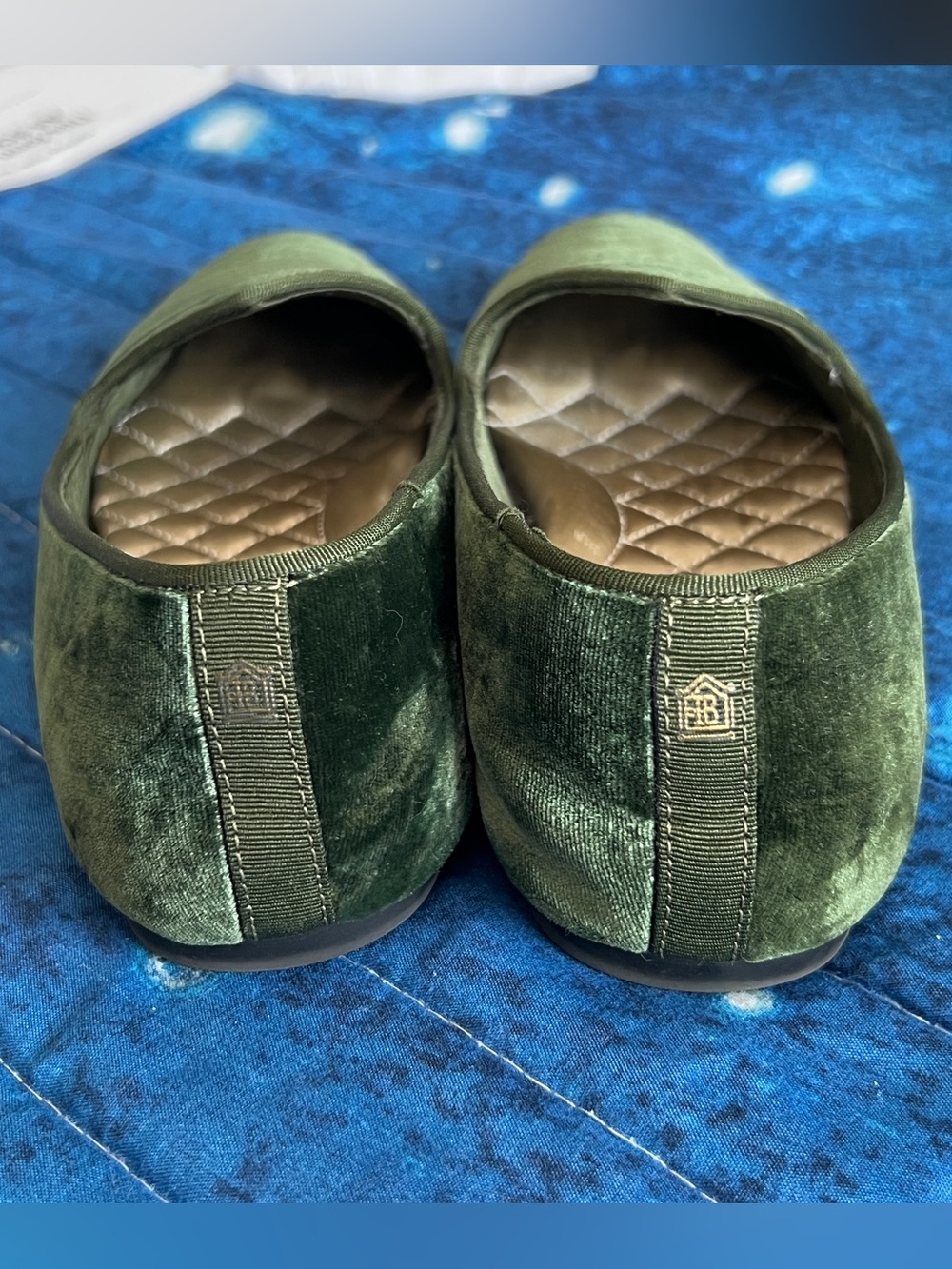 Birdies Dark Green Heron Shoes
